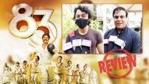 83 Movie Review By Audience | Ranveer Singh | Deepika Padukone