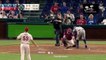 players started arguing with the referee during baseball match