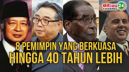 Bukan Hanya Soeharto, Ini 8 Pemimpin Dunia Paling Lama Berkuasa