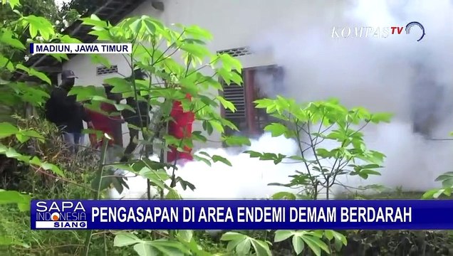 Angka Kasus Meningkat, Dinkes Kabupaten Madiun Lakukan Fogging di Wilayah Rawan DBD