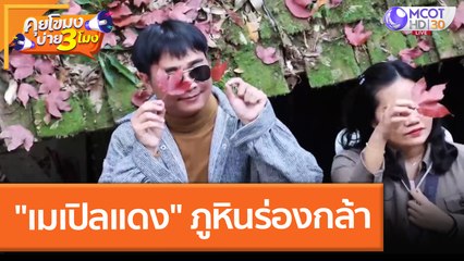 "เมเปิลแดง" ภูหินร่องกล้า (24 ธ.ค. 64) คุยโขมงบ่าย 3 โมง