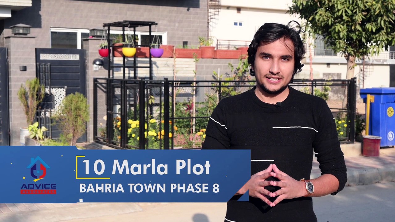 Bahria Town Phase 8 Sector E 10 Marla Plot for sale | Advice Associates