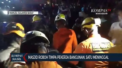 Masjid Roboh Timpa Pekerja Bangunan, Satu Meninggal