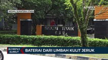 Mahasiswa USU Olah Limbah Kulit Jeruk Menjadi Bio Baterai