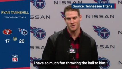 Titans delighted as A.J. Brown returns to dominate 49ers