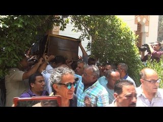 صلاة الجنازة على رفعت السعيد  مع السلامة يا ابن مصر