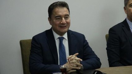 DEVA Partisi Genel Başkanı Babacan, Kilis'te gazetecilerle bir araya geldi