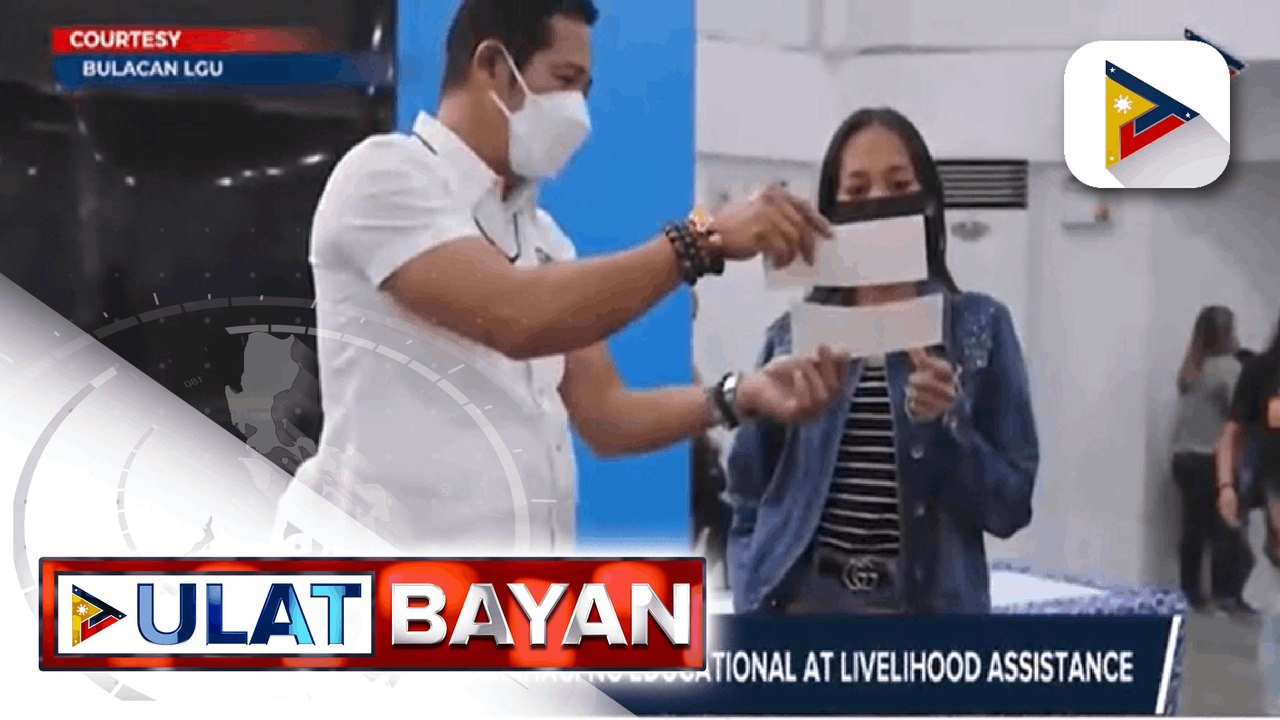 Government at Work: Mga nasunugan sa Zamboanga, nakatanggap ng livelihood assistance mula sa DSWD  Laguna LGU, namahagi ng honorarium para sa barangay volunteer workers  Bulacan LGU, namahagi ng educational at livelihood assistance