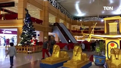 شرم الشيخ تتزين لاحتفالات اعياد الميلاد والعام الجديد