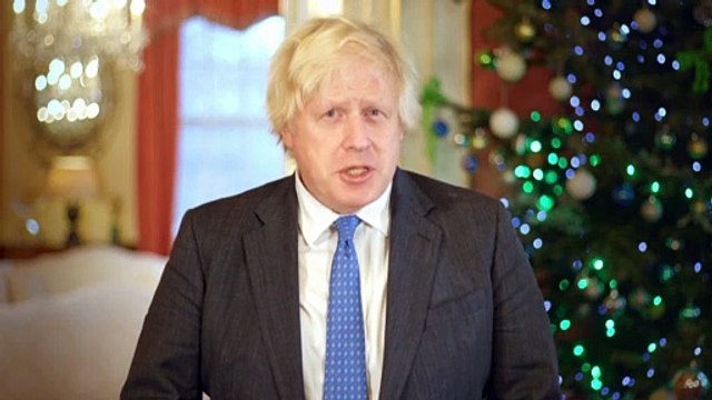 Voeux de Noël : Boris Johnson lance un appel à la vaccination