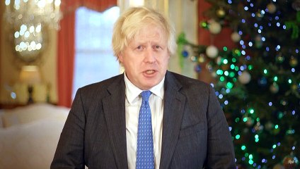 Boris Johnson: "O melhor presente é vacinar-se"