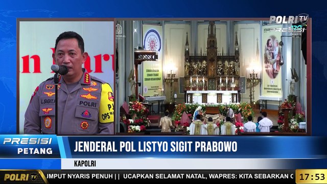 Live Pantauan Pengamanan Misa Natal di Gereja Katedral