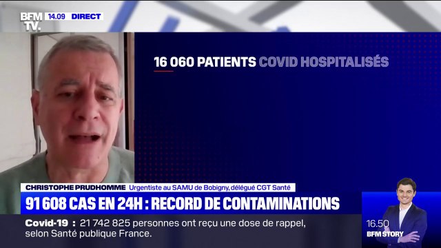 Variant Omicron: pour cet urgentiste, il n'y a pas de corrélation entre le nombre de cas positifs et le nombre d'hospitalisations