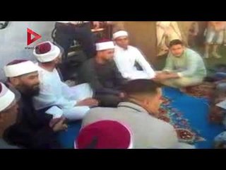 مدير أمن كفر الشيخ والمواطنين يؤدون صلاة العيد بساحة الاستاد