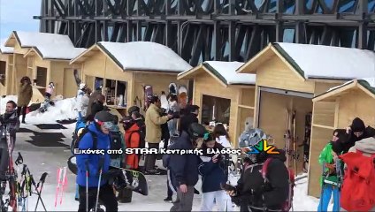 Ατελείωτες βόλτες στο χιόνι - Χριστούγεννα στον Παρνασσό