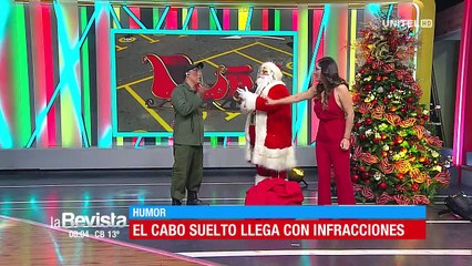 Humor: El Cabo Suelto llegó a sancionar a los infractores en estas fechas