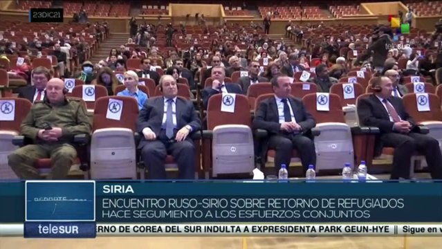 Rusia y Siria sostienen esfuerzos conjuntos sobre retorno de refugiados