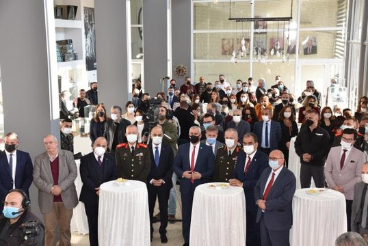 KKTC devlet televizyonu BRTK'nin 58. kuruluş yılı dolayısıyla resepsiyon düzenlendi