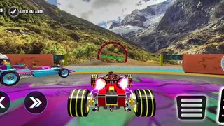 Superhero Mega Ramp Car Stunt_ Crazy Car Racing _ Android Gameplay