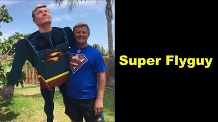 Super Flyguy Soars in the Sky