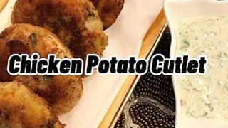Chicken Potato Cutlets Easy&Quick Recipe by Jamila #shorts #easyrecipe #chickencutlet #ytshorts