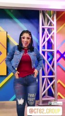 Katy Jara modela sus pantalones jean's y fajas - instagram ...