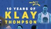 Klay Thompson - 10 years of making a splash