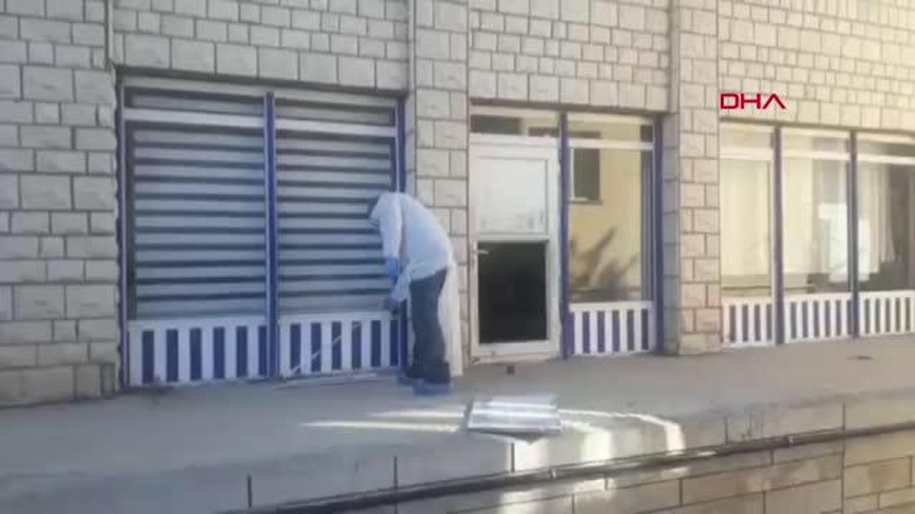 TERCAN BELEDİYESİ'NE AİT ÇELİK KASAYI ÇALDILAR