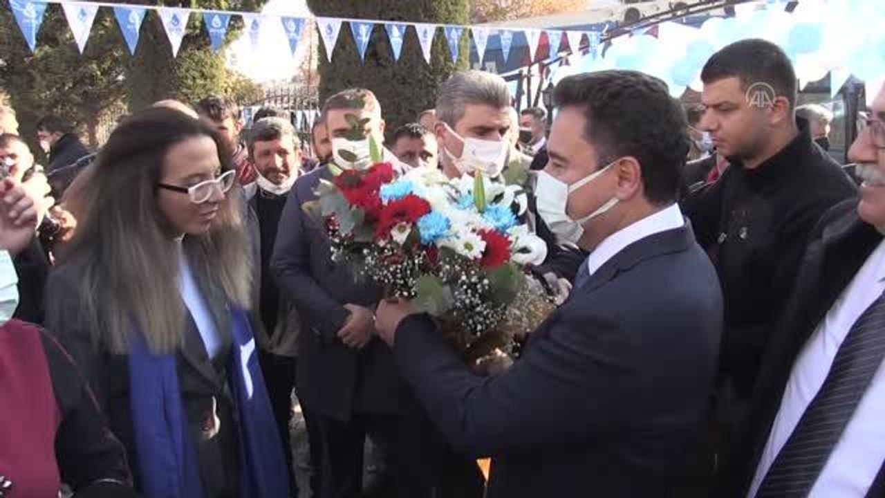 DEVA Partisi Genel Başkanı Babacan, parti il kongresinde konuştu