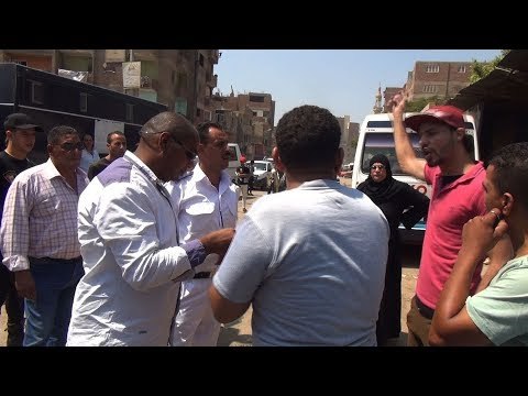 تنفيذ حملة إزالة في البراجيل..ومالك كشك أول ما تمشوا هابنيه تاني