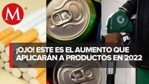 Hacienda anuncia aumento al IEPS en cigarros, gasolinas y refrescos