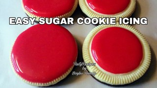 Easy Sugar Cookie Icing Recipe