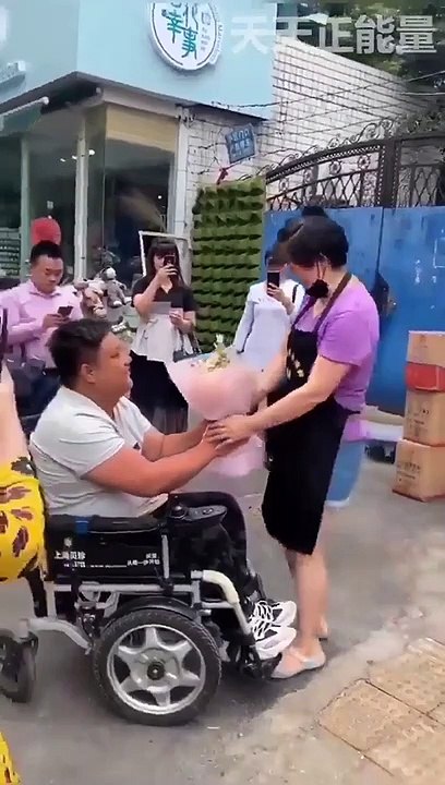 Amazing disabled chef but very skilled