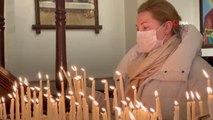 İskenderun Ortodoks Kilisesi'nde Noel ayini yapıldı