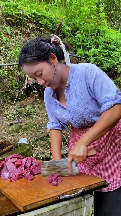 ASMR1M  Cooking at village