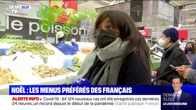 Les menus préférés des Français pour Noël