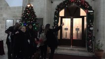 Hatay'da Noel Bayramı dolayısıyla Antakya Ortodoks Kilisesi'nde ayin düzenlendi