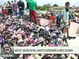Gobierno Nacional entregó más de 1 millón 100 mil juguetes a niños zulianos