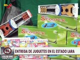 Gobierno de Lara realiza entrega de juguetes a niños de la Parroquia José María Blanco