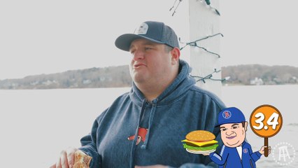 Merry Christmas From A Burger On The Freezing Cold Long Island Sound!