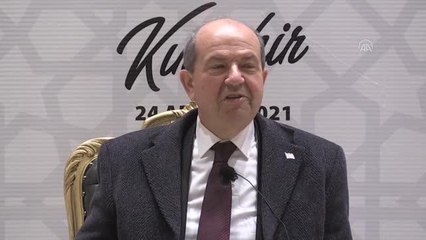 Ersin Tatar: "Anadolu ve Türkiye, hiçbir zaman gölgesini Kıbrıs'tan çekmedi"