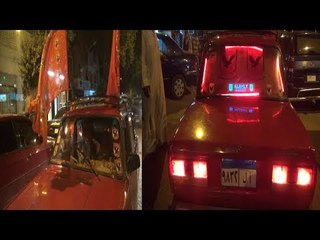 عجوز يحول سيارته من ١٢٨ لـ"الشياطين الحمر": بحب الأهلي أكثر من مراتي