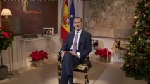 Felipe VI envía un mensaje de ánimo a los palmeros en su discurso de Navidad