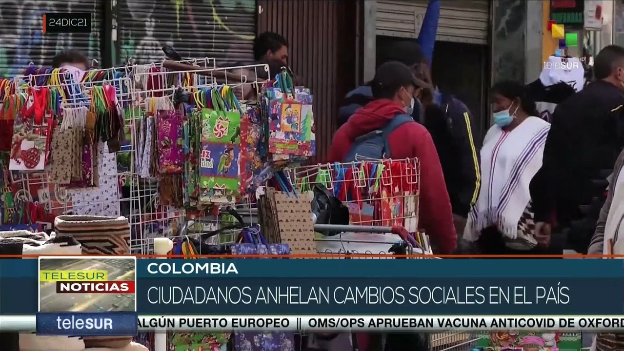 Colombianos anhelan cambios profundos en tiempos de Navidad