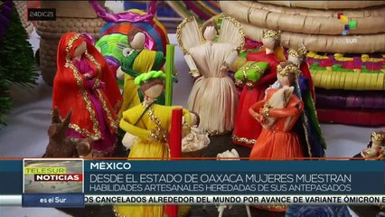 Instalan bazar navideño en la Ciudad de México