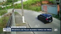 Policial estava de folga quando tomou dois tiros em tentativa de assalto em São Paulo.