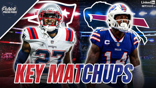 Lazar's Key Matchups: Can J.C Jackson LOCKDOWN Stefon Diggs?