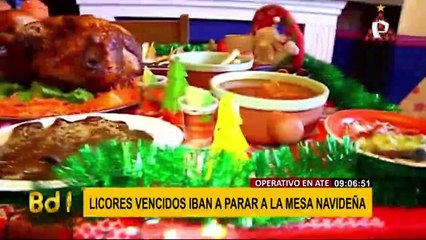 Navidad 2021: municipio de Ate decomisa botellas de pisco, vino y champagne adulterados