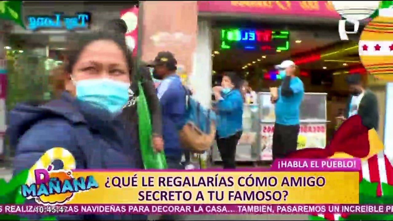 ¡Habla el pueblo! Transeúntes revelan qué le regalarían como “amigo secreto” a sus famosos favoritos