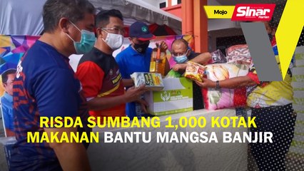 Risda sumbang 1,000 kotak makanan bantu mangsa banjir